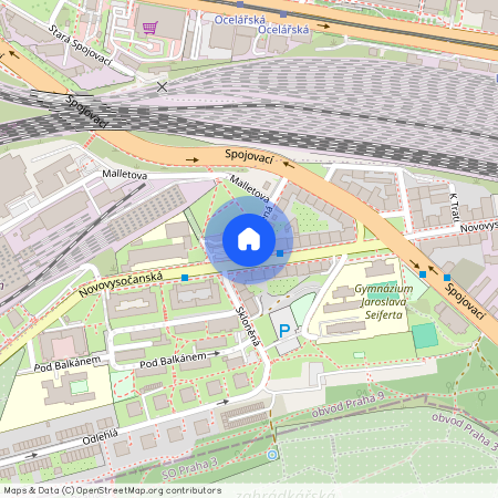 Skloněná, Praha - Vysočany