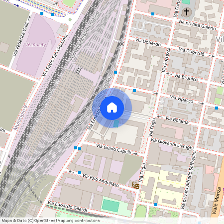 Via Ernesto Breda, Milan, Lombardy 20126