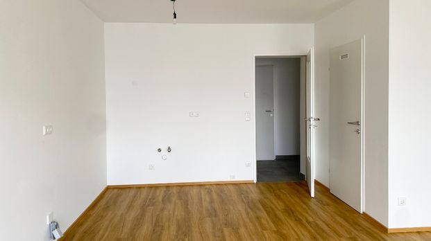 Neubau Erstbezug 3-Raumwohnung mit Loggia in Perg - Foto 1