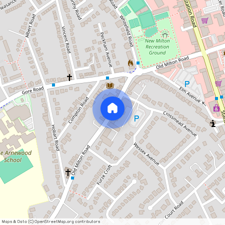 Old Milton Road, New Milton, Hampshire, BH25