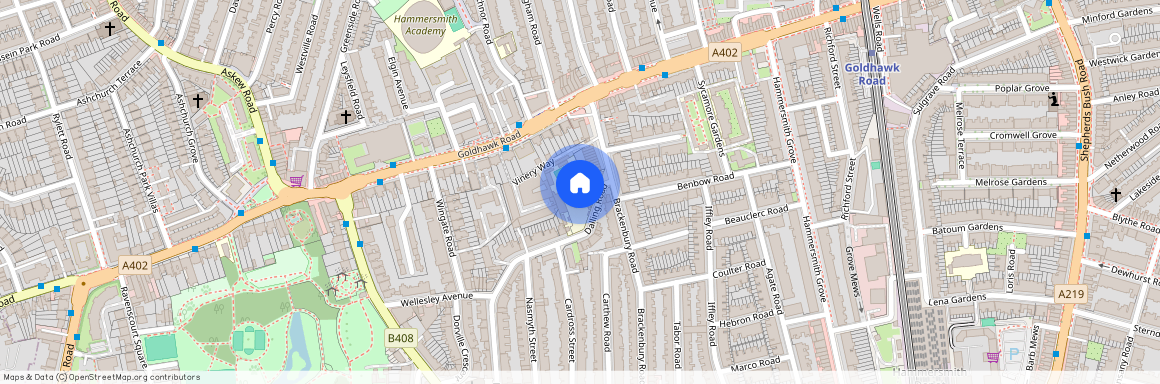 Brackenbury Road, Brackenbury Village, London, W6