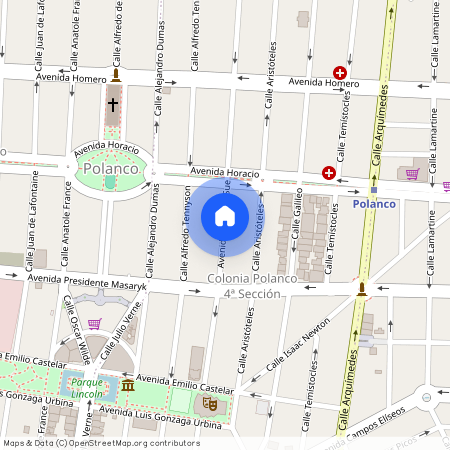 Eugenio sue, Colonia Polanco IV Sección, C.P. 11550, Df / Cdmx