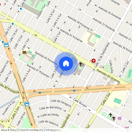 Renta de departamento 5 sur #4414, Colonia Huexotitla, C.P. 72534, Puebla