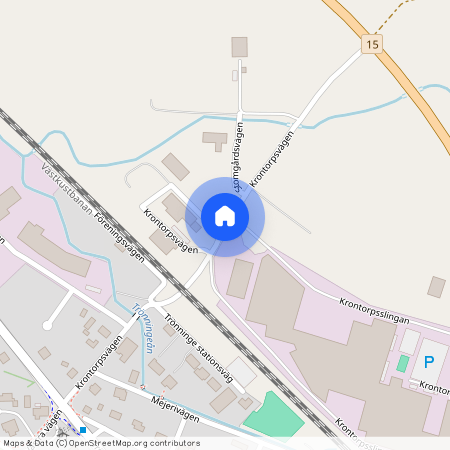 Krontorpsvägen, Halmstad