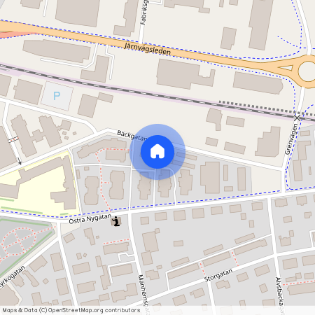 Älvsbacka, Skellefteå, Västerbotten, Bäckgatan 16 F