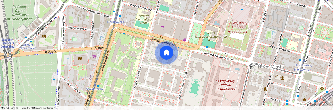 70-240, Gabriela Narutowicza, Szczecin