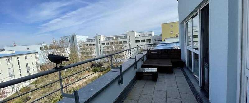 Vollständig möbilierte & moderne 2-Zi-Wohnung mit Balkon und TG-Stellplatz in Mannheim (Im Rott) - Foto 1