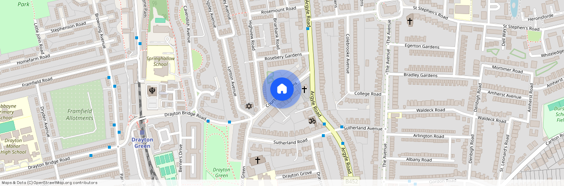 Courtfield Gardens, Ealing, W13