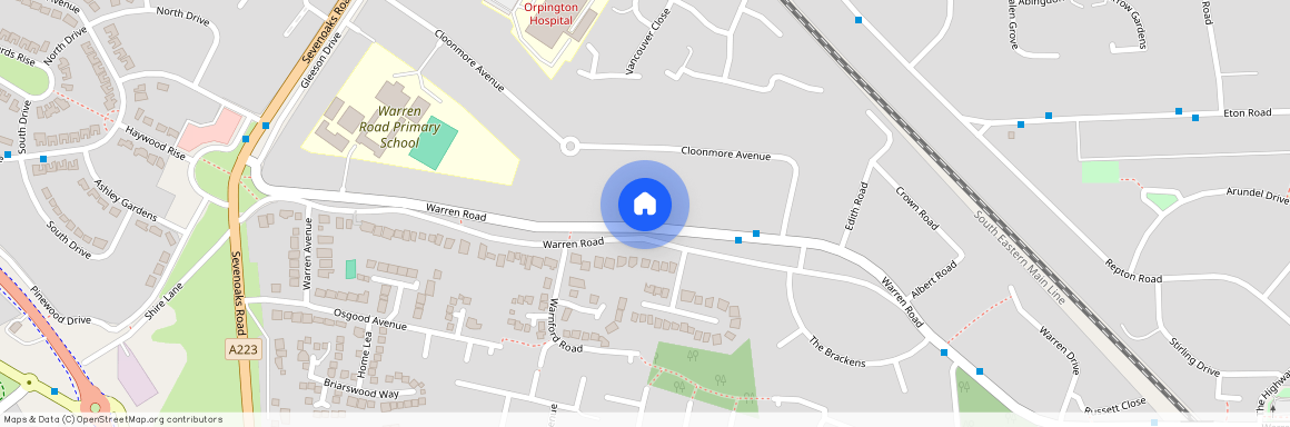 Warren Road, Orpington, Kent, BR6