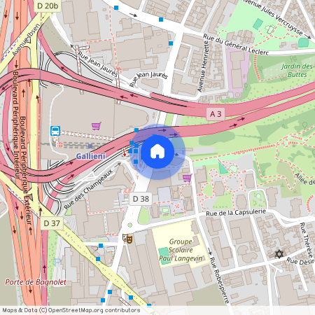 93170, Bagnolet