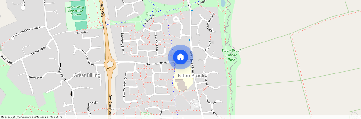 Tavistock Close, Ecton Brook