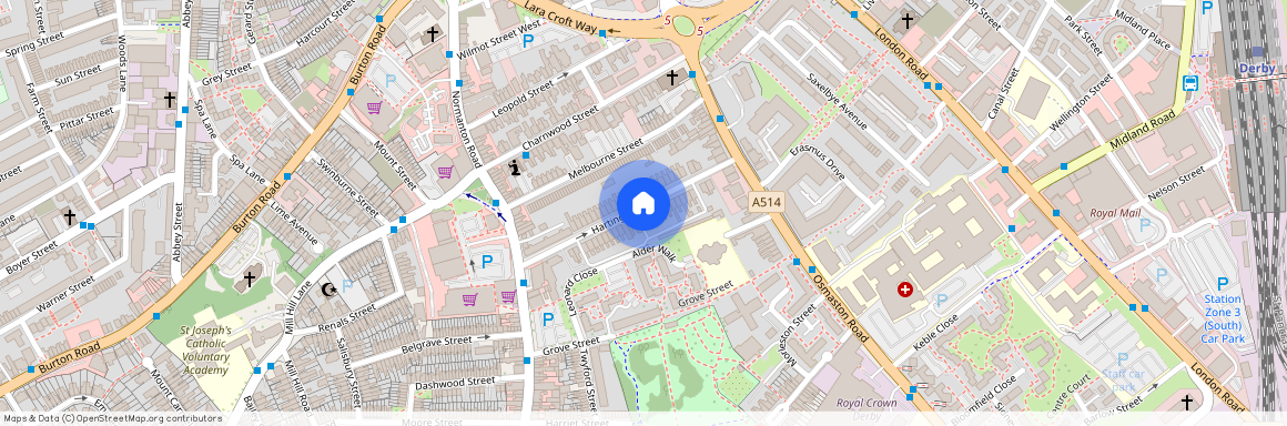 Hartington Street, Derby, Derbyshire, DE23 8EA