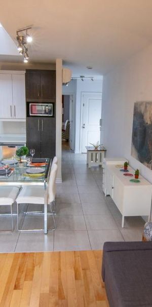 Condo 3 1/2 lumineux avec deux terrasses privées dans Ville-Marie - Photo 1