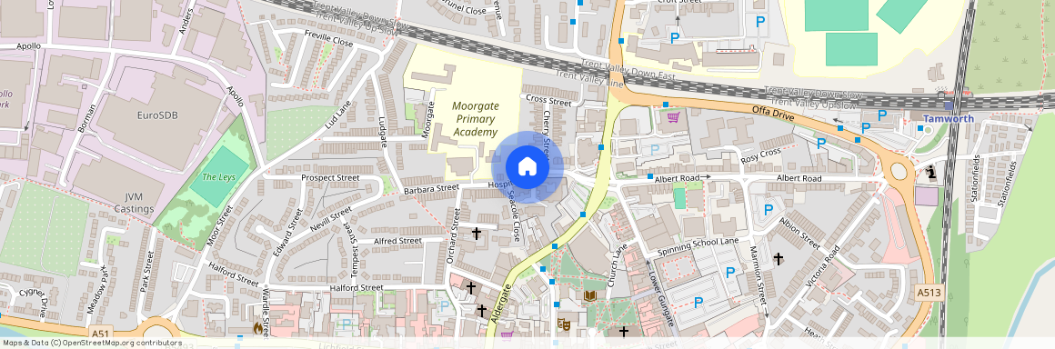 Hospital Street, Tamworth, B79