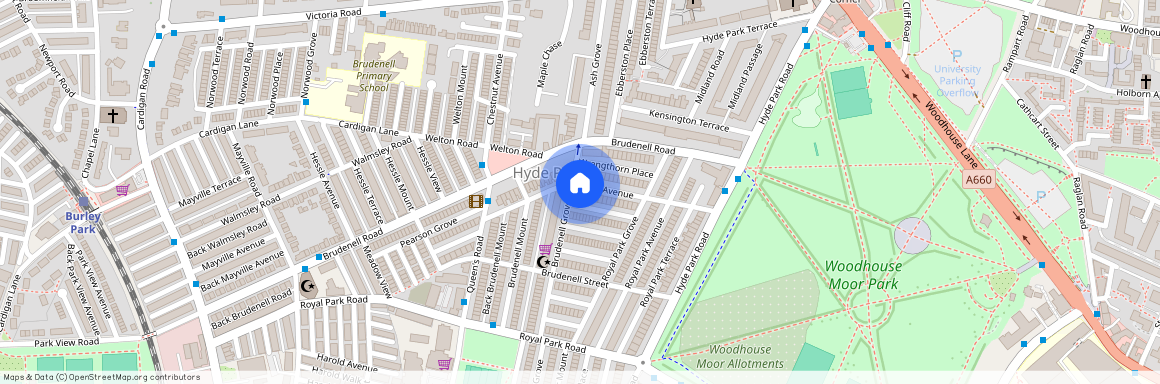 2 Brudenell Avenue Hyde Park Leeds West Yorksire