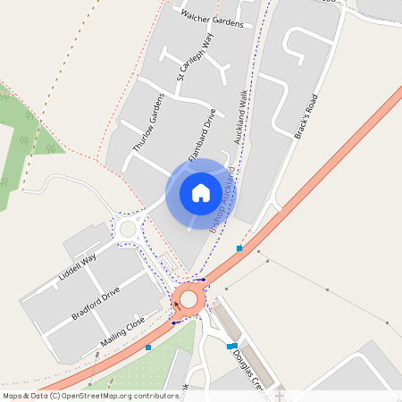 Van Mildert Close, Bishop Auckland, Durham, DL14