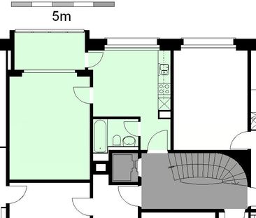 1 Zimmer, 44 m², 1. Stock - Photo 6