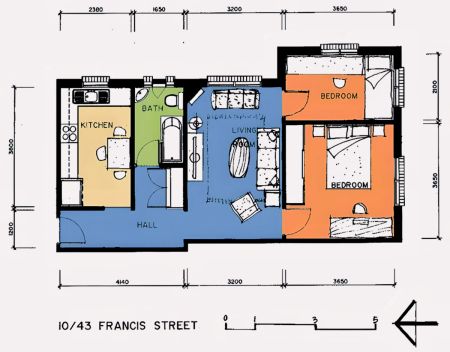 2Bedrooms, 1Bathrooms - Photo 5