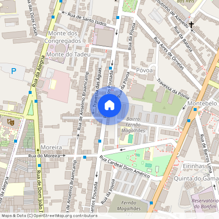 Rua de Santos Pousada, Porto, Braga 4000-484