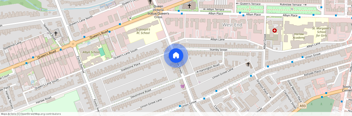 St Swithin Street, West End, Aberdeen, AB10