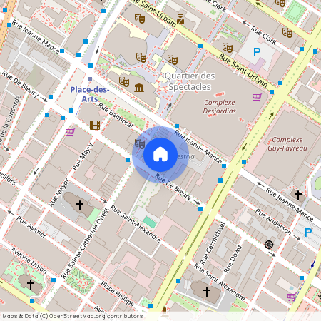1245 Rue De Bleury, Montréal (Ville-Marie), QC H3B