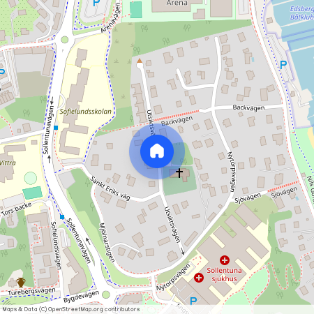 Utsiktsvägen, Sollentuna