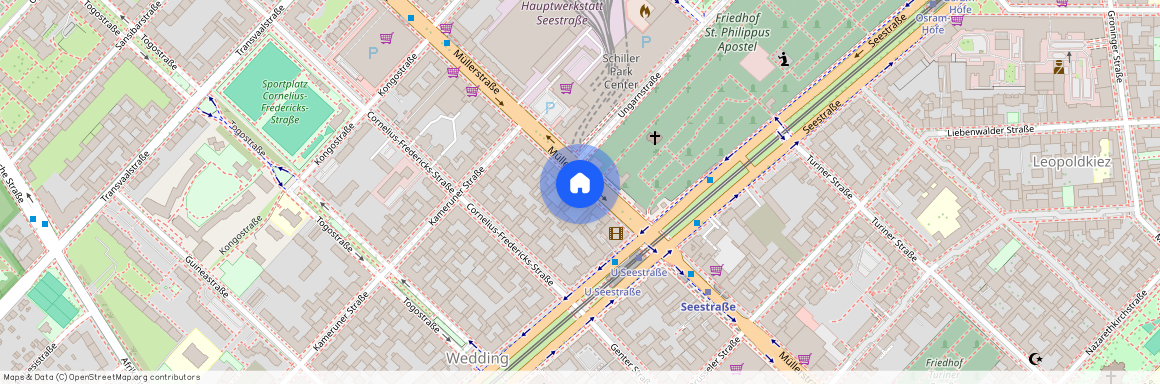 Müllerstraße 134, 13349 Mitte - Wedding