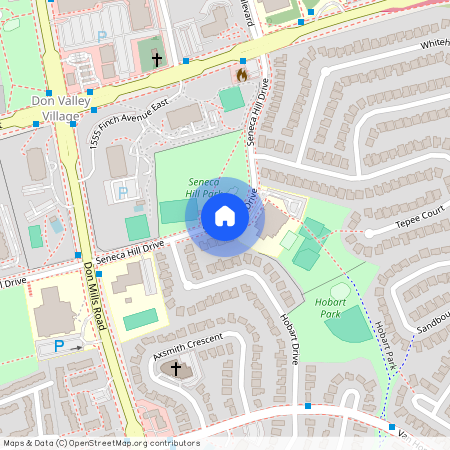 google map, Toronto, Toronto, Toronto, M2J 2W6