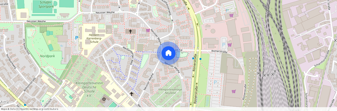 Neusser Weyhe 35, 41462 Neuss, (Weißenberg)