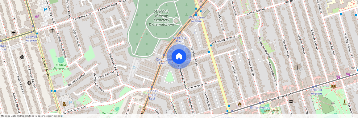 22 Columbine Avenue, Toronto, The Beaches