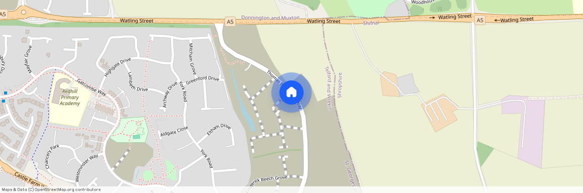 Thomas Blakemore Way, Priorslee