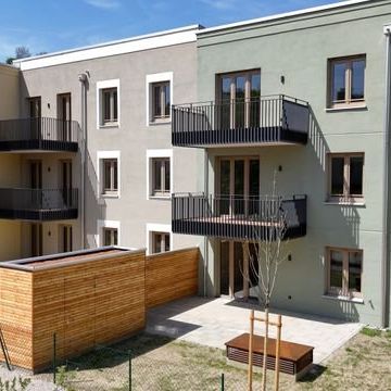 Neubau-Erstbezug! SchÃ¶ne 4-Zimmer-Wohnung mit Terrasse und Gartenanteil! - Photo 1