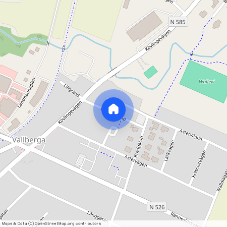 Målaregränd, Vallberga