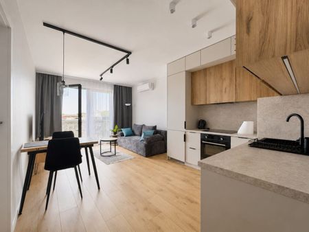 Nowe 2 pokoje | Pierwszy najem | Klimatyzacja | Ba 40.53 m² - Фото 4