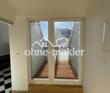 Modernisierte 2-Zimmer-Maisonette-Wohnung m. Dachloggia & Einbauküc... - Photo 1