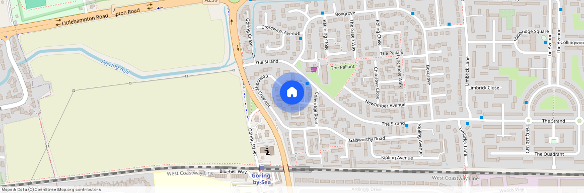 Coleridge Crescent, Goring-By-Sea, Worthing
