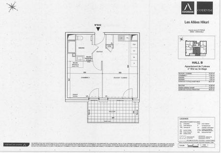 location Appartement T2 DE 38.51m² À GRENOBLE - Photo 3