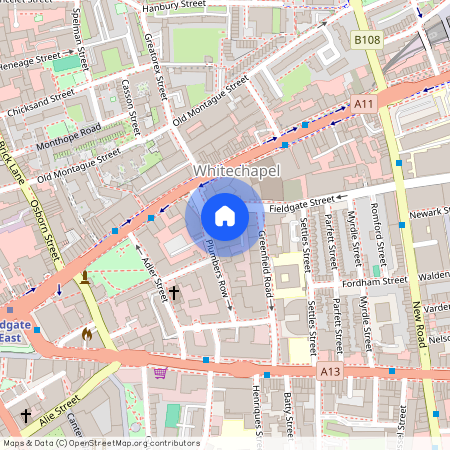 14 Fieldgate St, E1 1ES, London