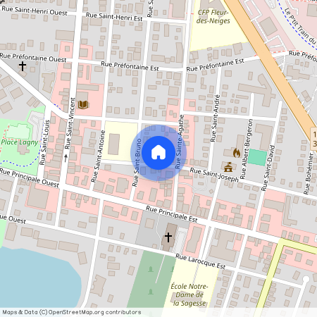 16 Rue St-Joseph, app. 101, Sainte-Agathe-des-Monts (, Laurentides, ), J8C1M6