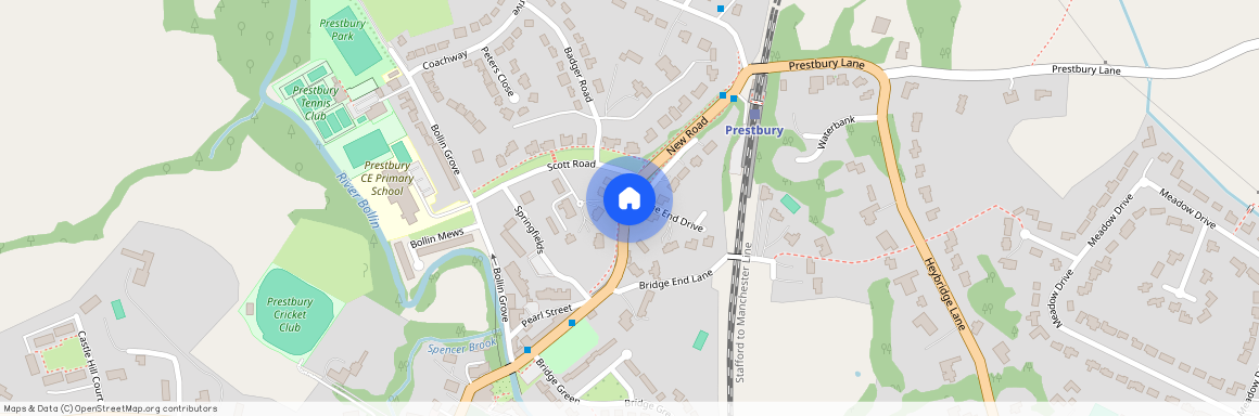 Bridge End Lane, Prestbury, Cheshire, SK10 4DJ