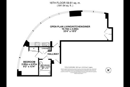 1 Bed Flat, Ontario Tower, E14 - Photo 5