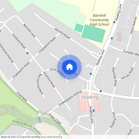 Masefield Lane, Hayes, Greater London, UB4