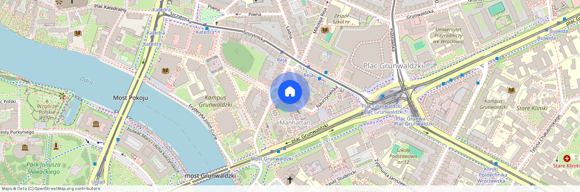 ul. Michała Wrocławczyka, Plac Grunwaldzki, Śródmieście, Wrocław, dolnośląskie