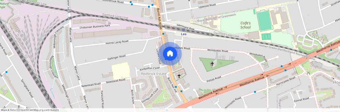 London, Woodstock Court, SE12 9HT