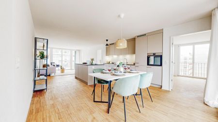 Perfekt für WGs Neubauwohnung direkt beim Bahnhof Steinhof - Foto 5