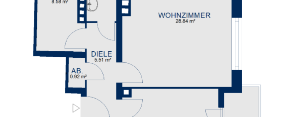 Modernisierte 2-Zimmer-Wohnung in Döhren - Foto 1