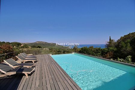 Villa à louer à Palombaggia, chambres climatisées, piscine chauffée. - Photo 2