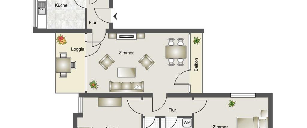 3-Zimmer Wohnung in Steinkuhl mit WBS - Photo 1