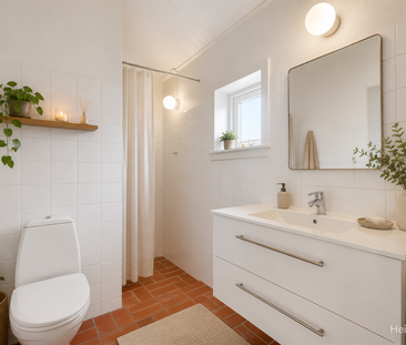 Moderne 2-værelses lejlighed til leje i Risskov – med egen have og ... - Photo 6