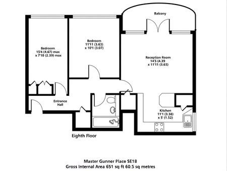 2 Bed Flat, Greenwich Heights, SE18 - Photo 2
